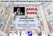 Monologhi di e con Paolo Puppa